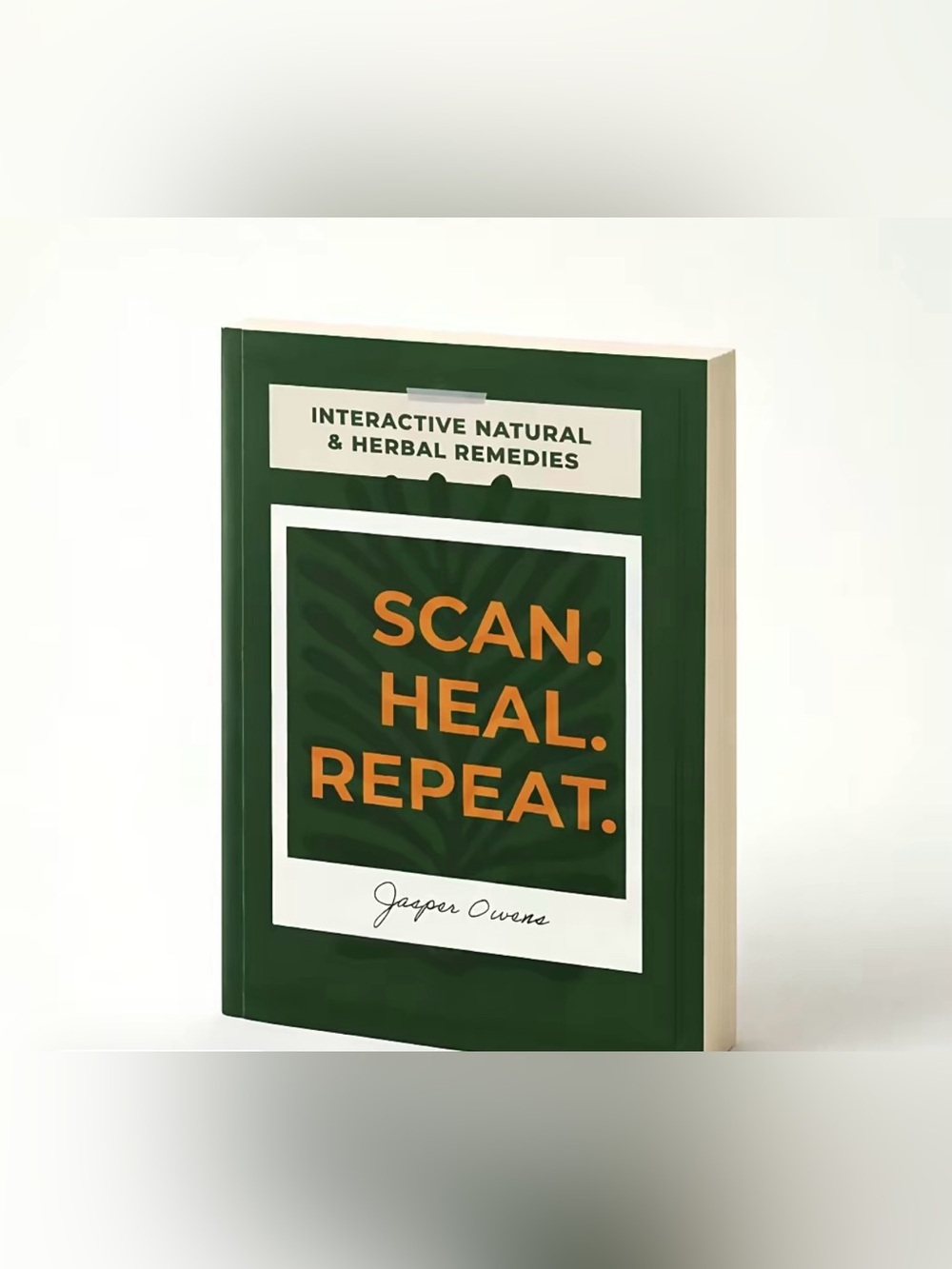 Scan. Heal. Repeat. Green Wellness Guide by Interactive Creators